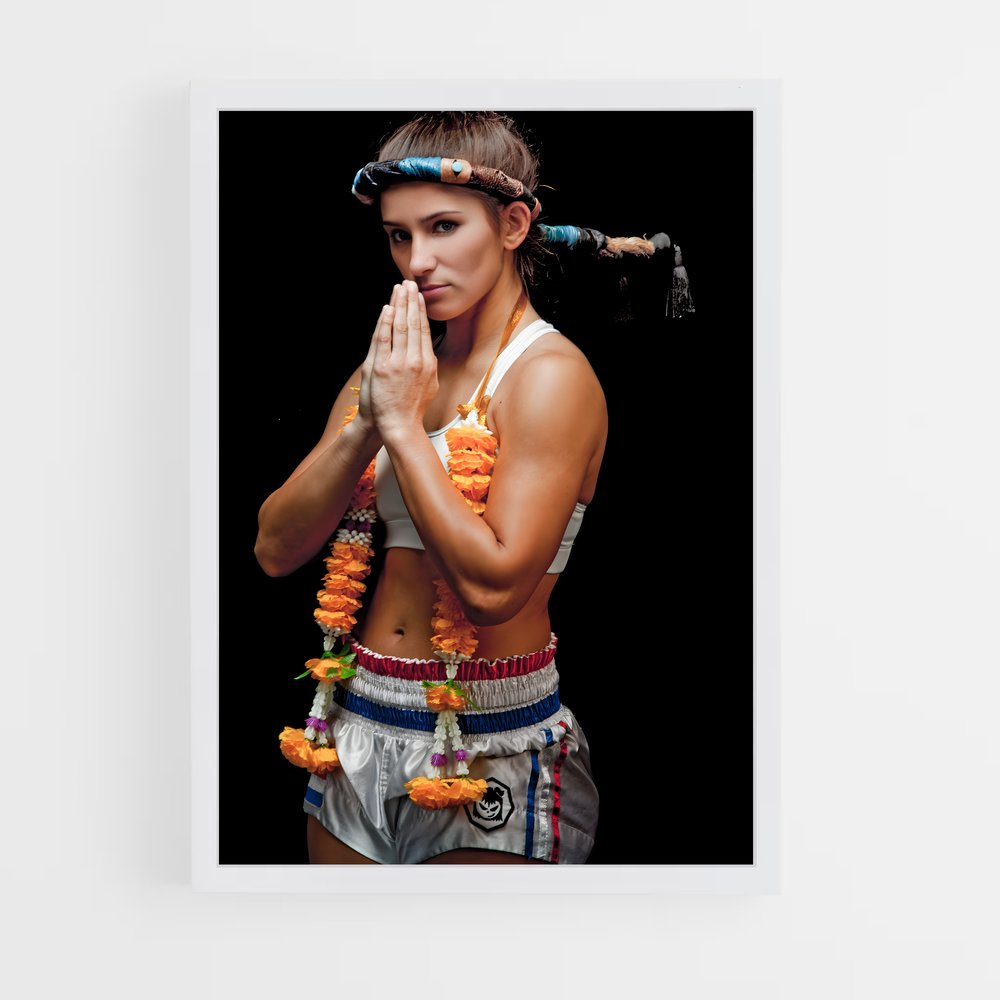 Poster Tiffany de van – affiche Muay Thai (vue 3)